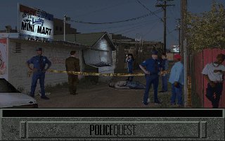 Screenshot af Police Quest 4 - Open Season