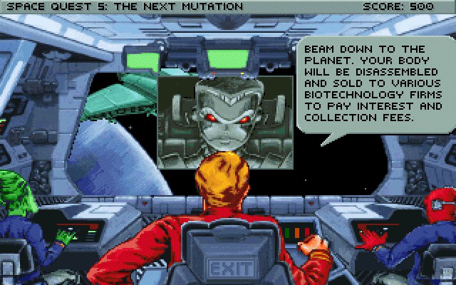 Screenshot af Space Quest 5 - The Next Mutation