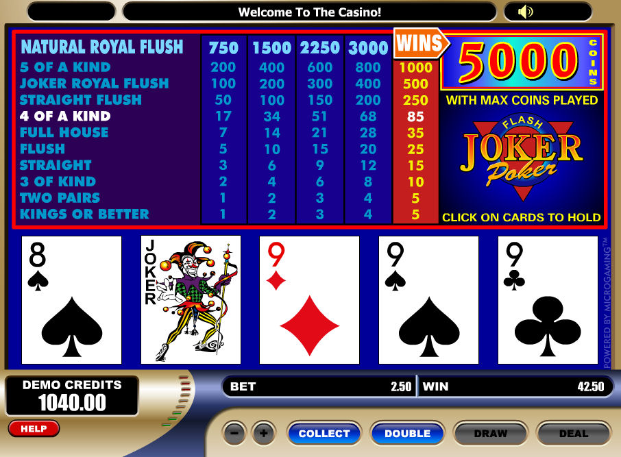 Screenshot af Joker Poker
