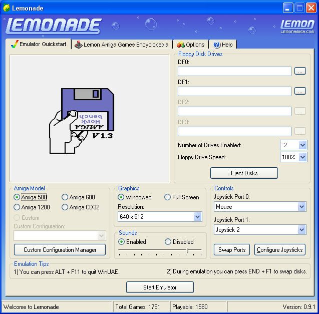 Screenshot af Lemonade