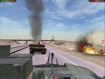 Screenshot af Desert Gunner Baghdad Central