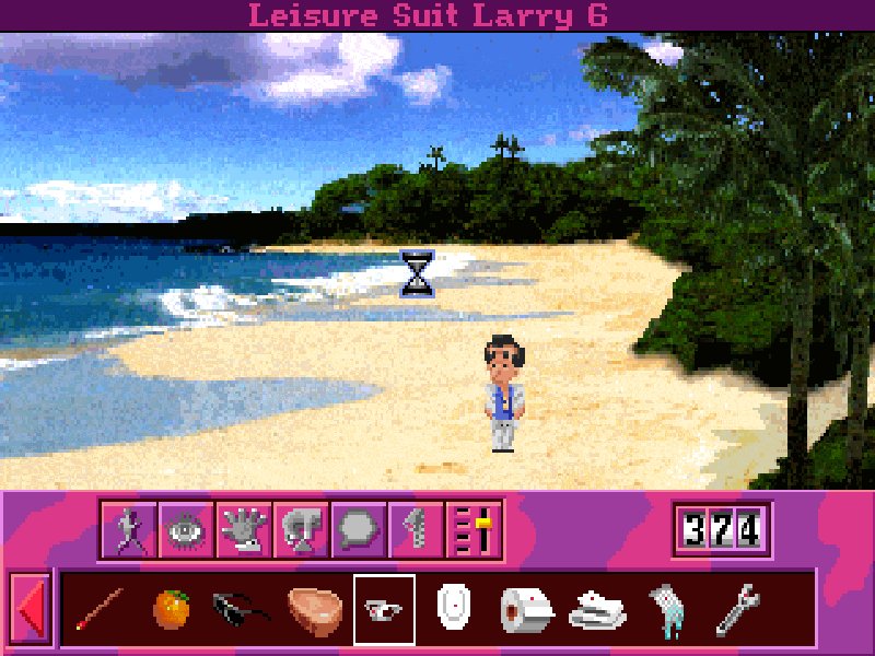 Screenshot af Leisure Suit Larry 6  - Shape Up or Slip Out!