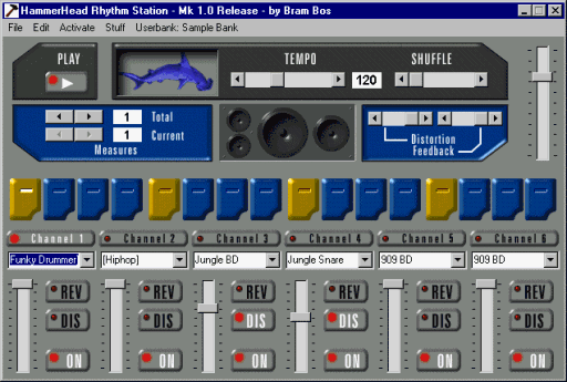 Screenshot af HammerHead Rhythm Station