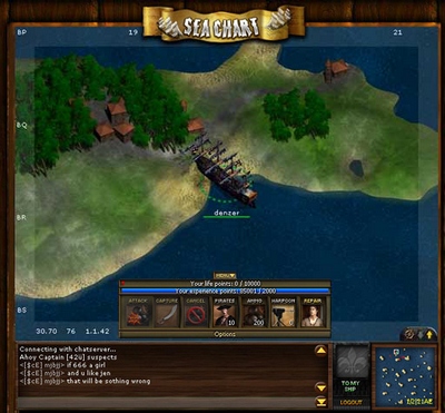 Screenshot af Seafight Online Pirate Game