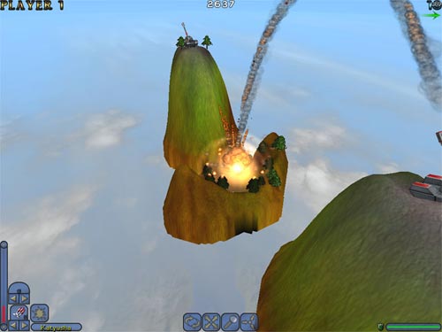 Screenshot af Scorch An Island