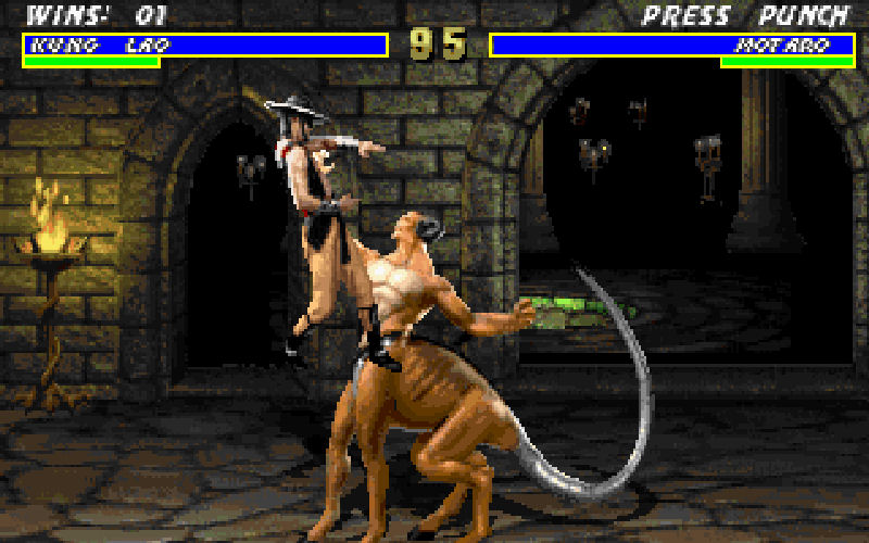 Screenshot af Mortal Kombat 3