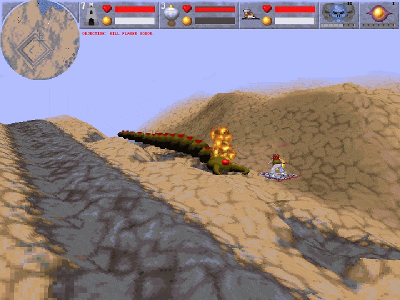 Screenshot af Magic Carpet 2 - The Netherworlds