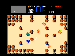 Screenshot af The Legend of Zelda