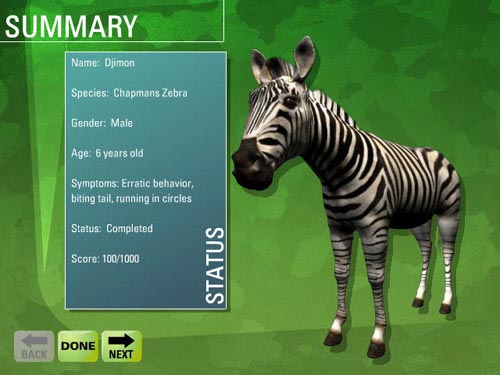 Screenshot af Zoo Vet