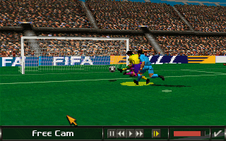 Screenshot af FIFA Soccer 96