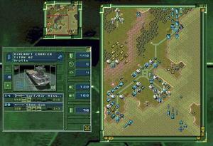 Screenshot af Battle Isle 2220: Shadow of the Emperor