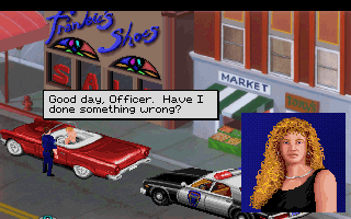 Screenshot af Police Quest - In Pursuit of the Death Angel (VGA Remake)