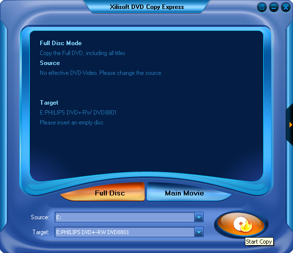 Screenshot af Xilisoft DVD Maker Suite