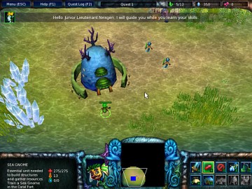 Screenshot af Deep Quest
