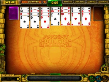 Screenshot af Ancient Spiders Solitaire