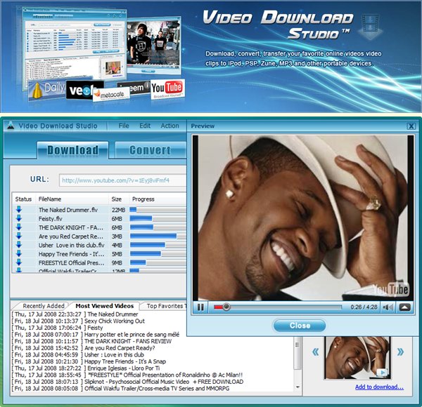 Screenshot af Video Download Studio Pro