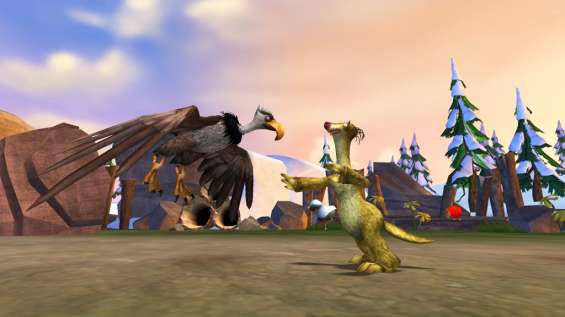 Screenshot af Ice Age 3: Dawn of The Dinosaurs 