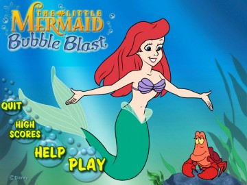 Screenshot af Little Mermaid Bubble Blast