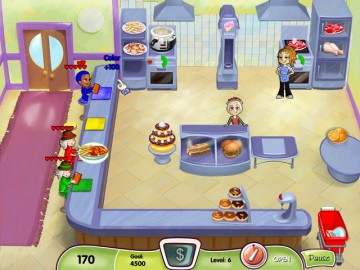 Screenshot af Cooking Dash