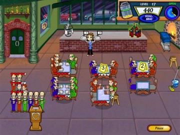Screenshot af Diner Dash 2