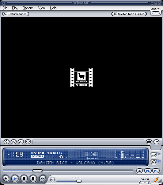 Screenshot af Winamp Pro