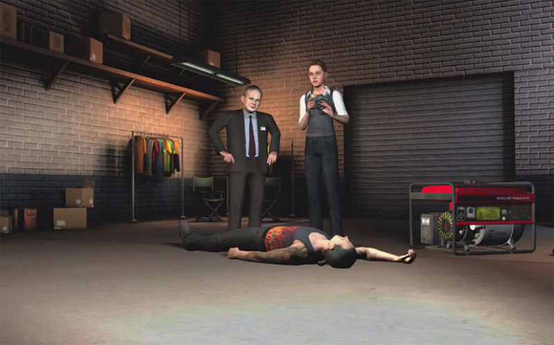 Screenshot af CSI: Deadly Intent 