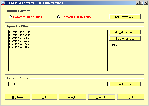 Screenshot af MP4 to MP3 Converter