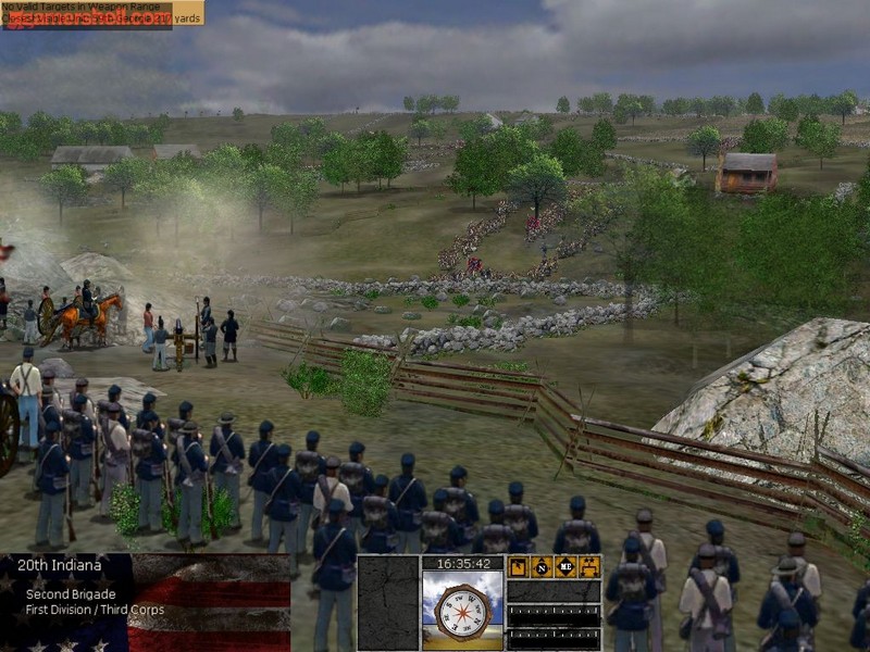 Screenshot af Scourge of War: Gettysburg
