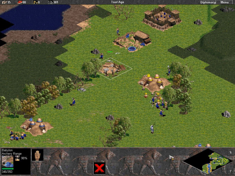 Screenshot af Age of Empires