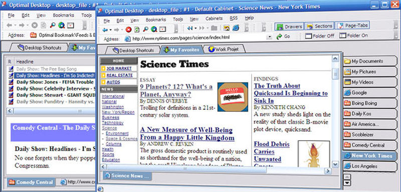Screenshot af Optimal Desktop