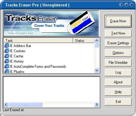 Screenshot af Tracks Eraser Pro