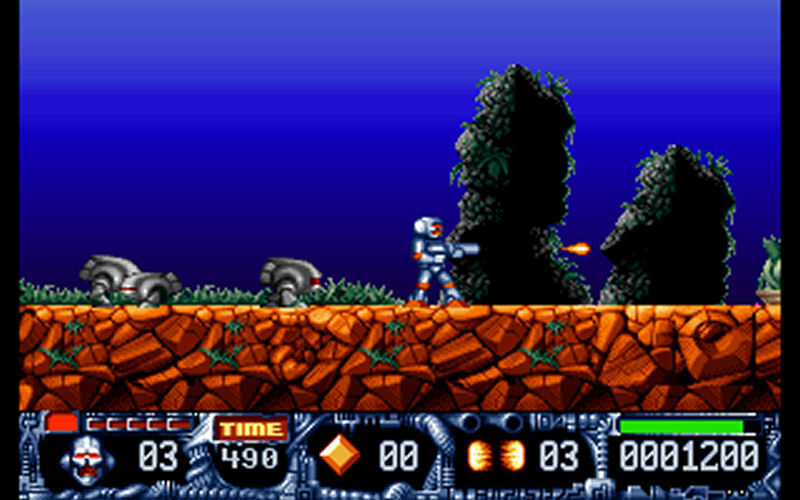 Screenshot af Turrican II - The Final Fight