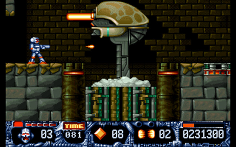 Screenshot af Turrican II - The Final Fight