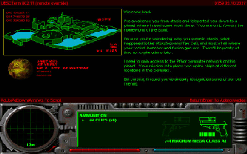 Screenshot af Marathon 2 - Durandal