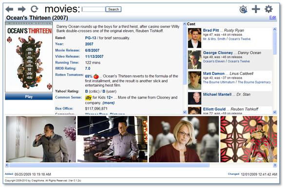 Screenshot af Movies by CraigWorks