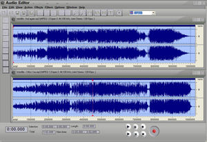 Screenshot af Audio Editor
