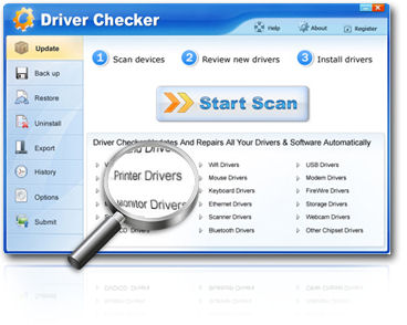 Screenshot af Driver Checker