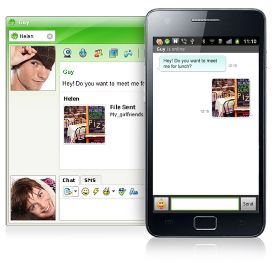 Screenshot af ICQ
