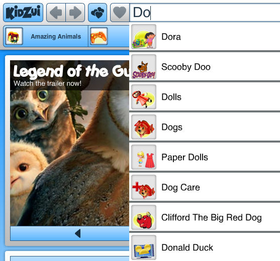 Screenshot af KidZui - The Internet for Kids