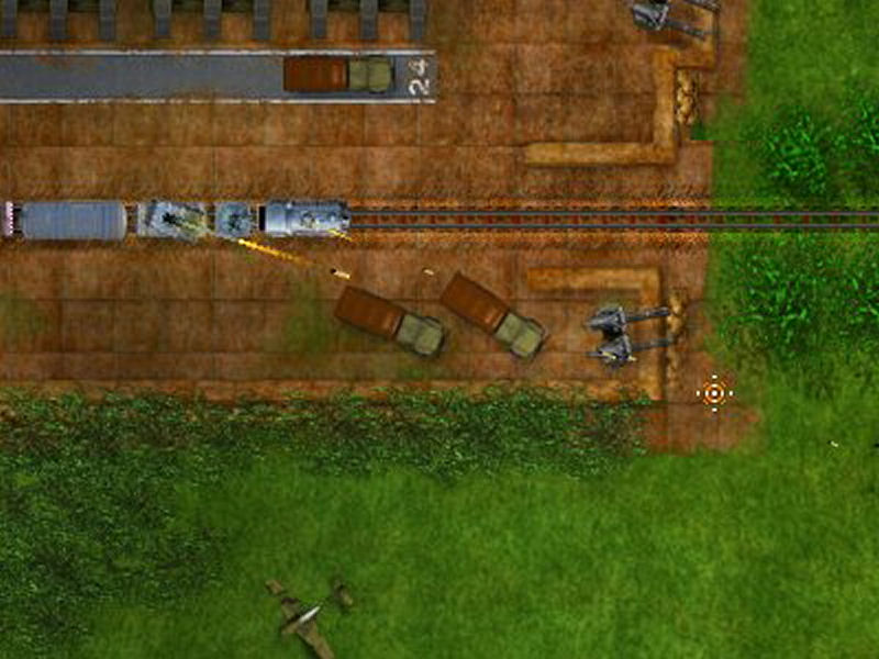 Screenshot af Rail of War