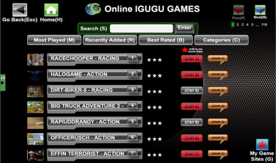 Screenshot af iGUGU GAMECORE