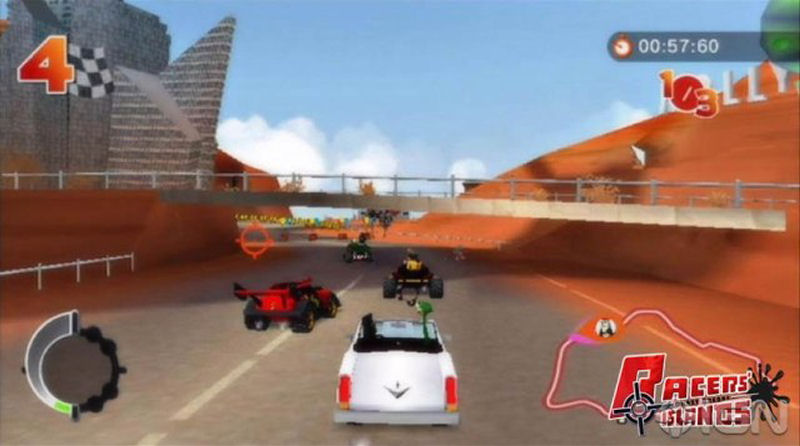 Screenshot af Racers' Island: Crazy Racers
