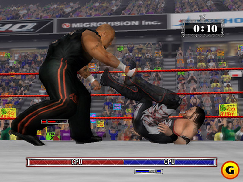 Screenshot af WWE Raw