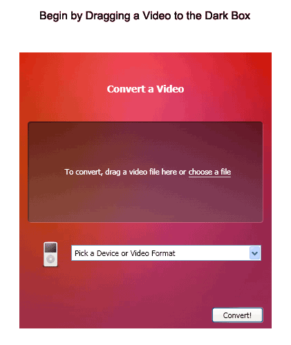 Screenshot af Miro Video Converter für Mac