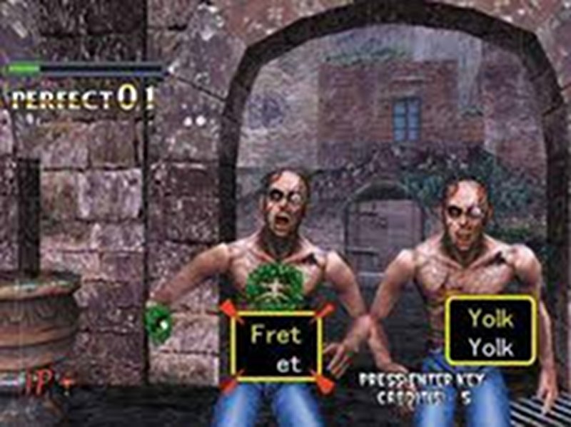Screenshot af The Typing of the Dead