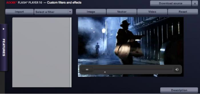Screenshot af Adobe Flash Player für Mac