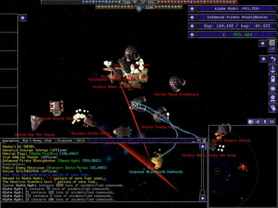 Screenshot af Starport Galactic Empires