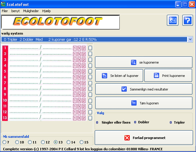 Screenshot af Ecolotofoot