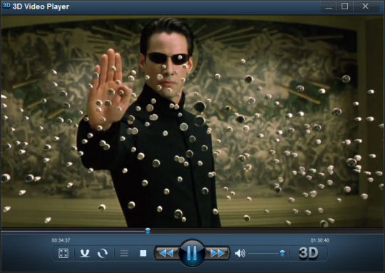 Screenshot af 3D Video Player