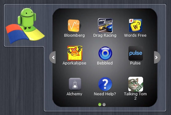 Screenshot af BlueStacks App Player (alpha)
